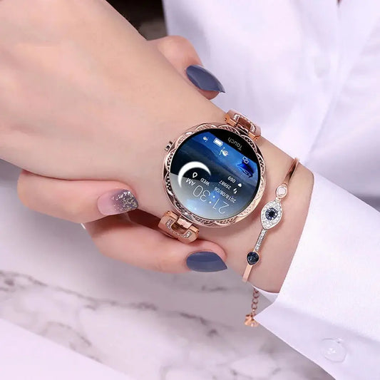 Arbaglobal Women's Waterproof Elegant Fitness Smartwatch