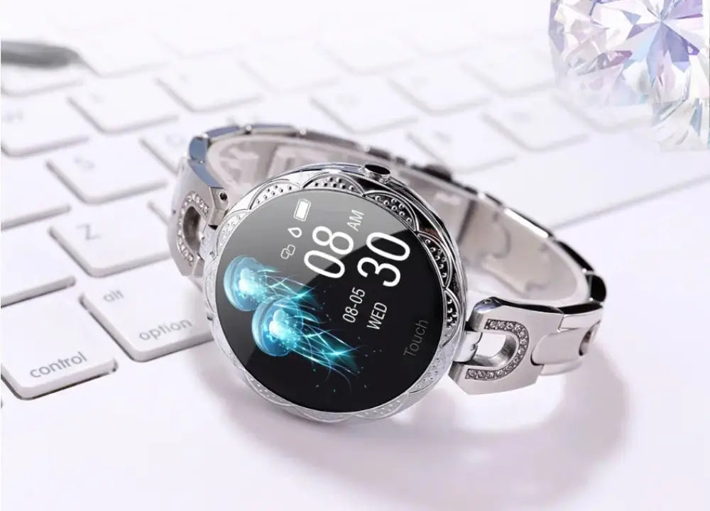 Arbaglobal Women's Waterproof Elegant Fitness Smartwatch