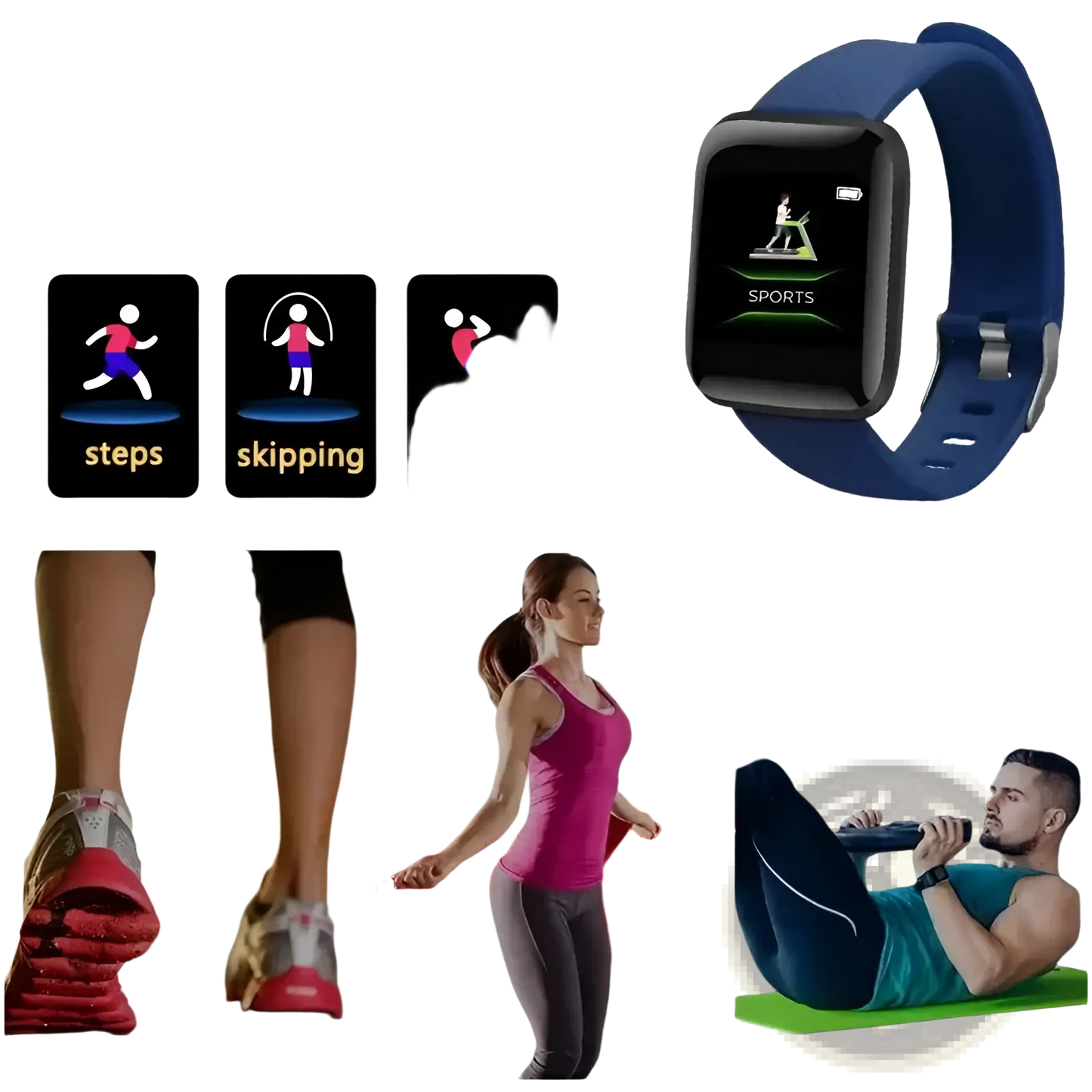 Fitness Smart Watch Kids Digital Sport Bracelet