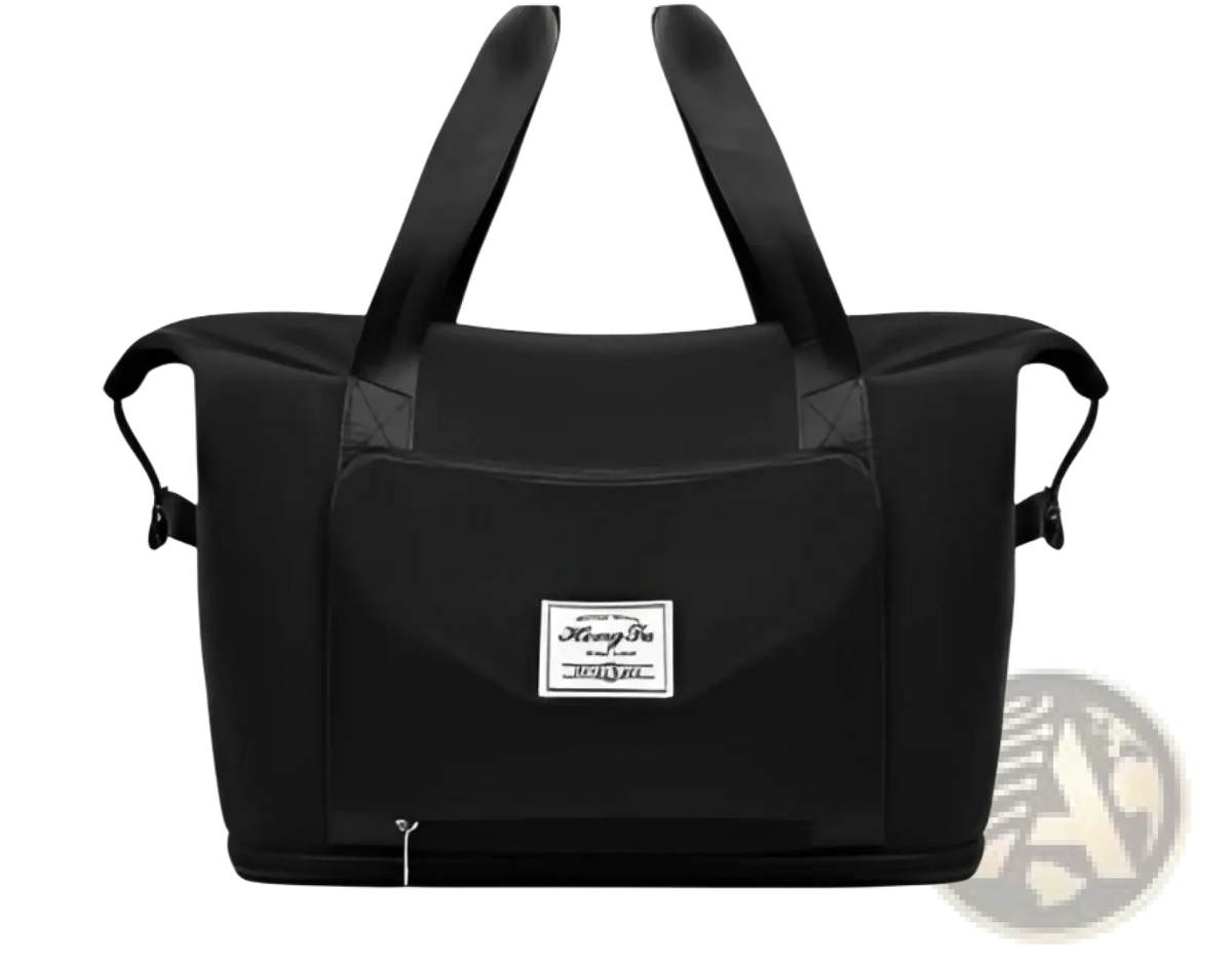Foldable Gym Bag Waterproof Travel Duffel with Shoe Pocket
