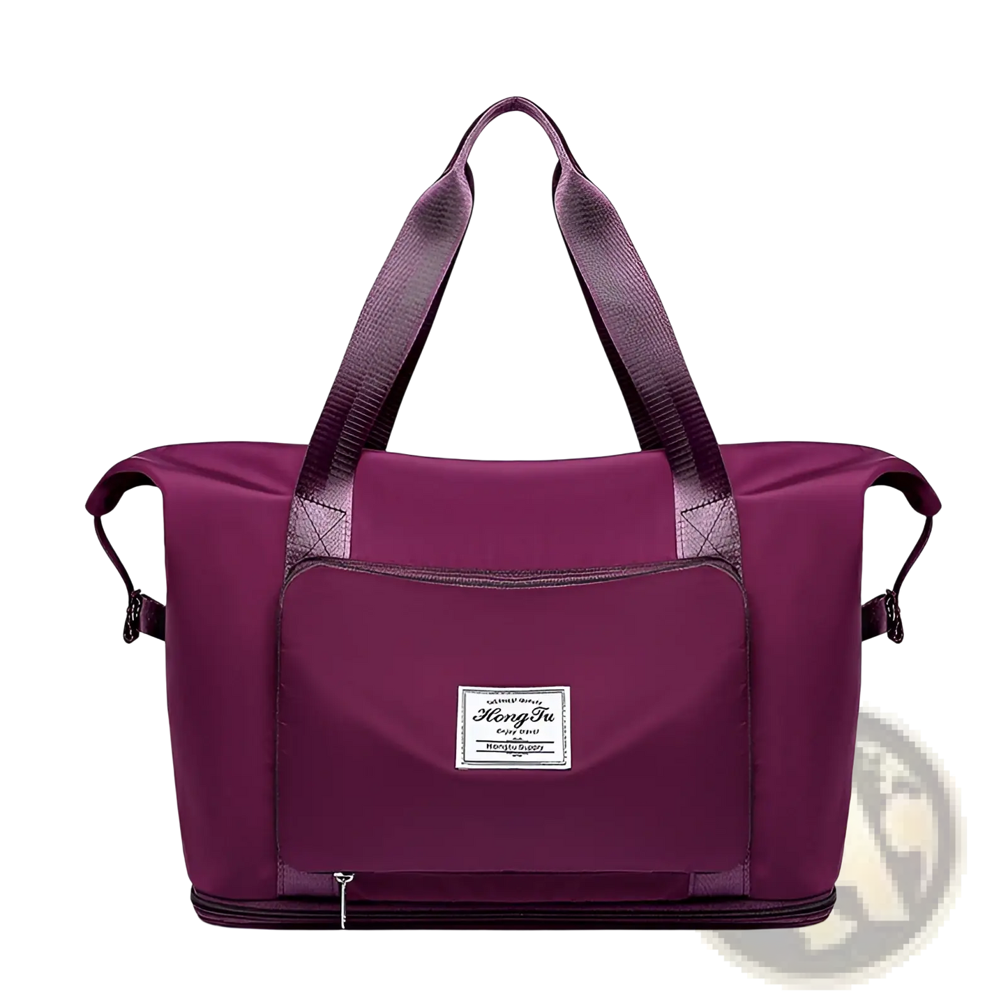 Foldable Gym Bag Waterproof Travel Duffel with Shoe Pocket