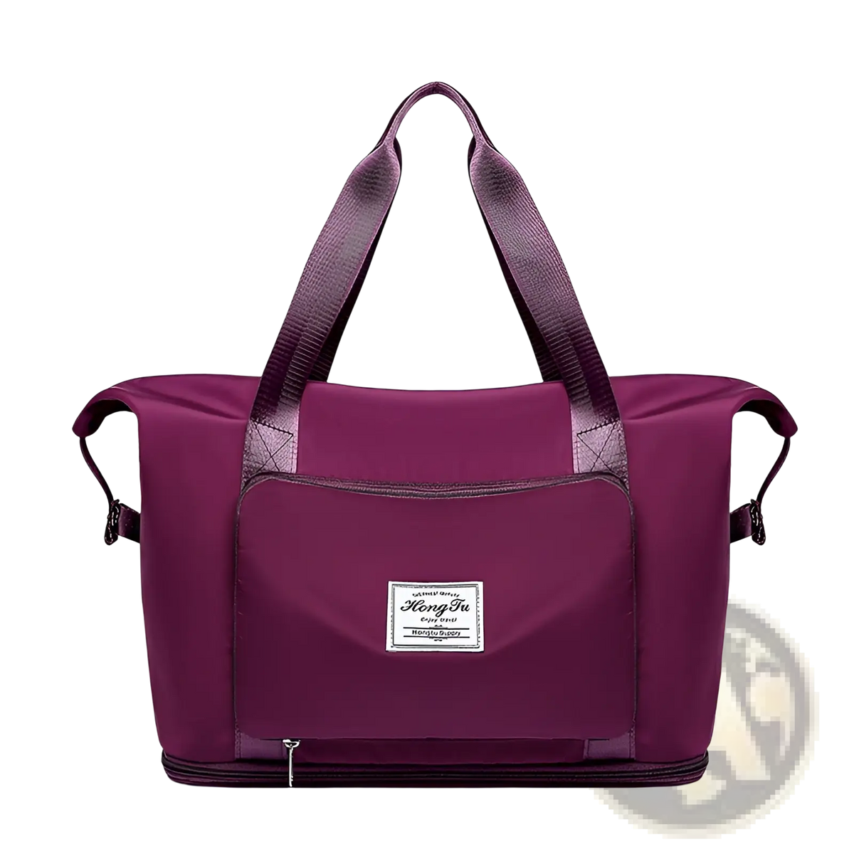 Foldable Gym Bag Waterproof Travel Duffel with Shoe Pocket