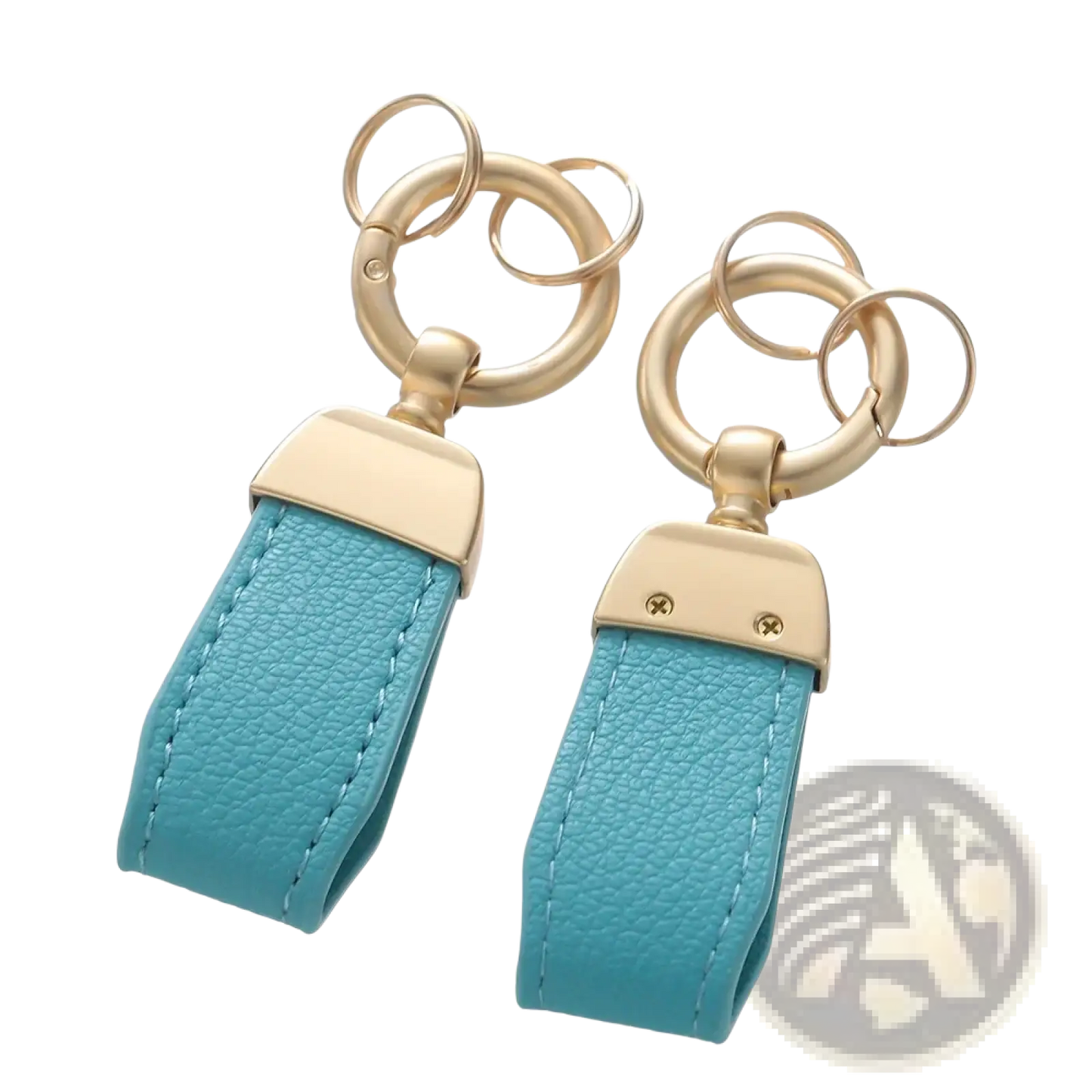 French Sheepskin Car Key Chain Women Men Delicate Leather Pendant High-end Keychain Lovely Leather Rope Key Holder Accessories