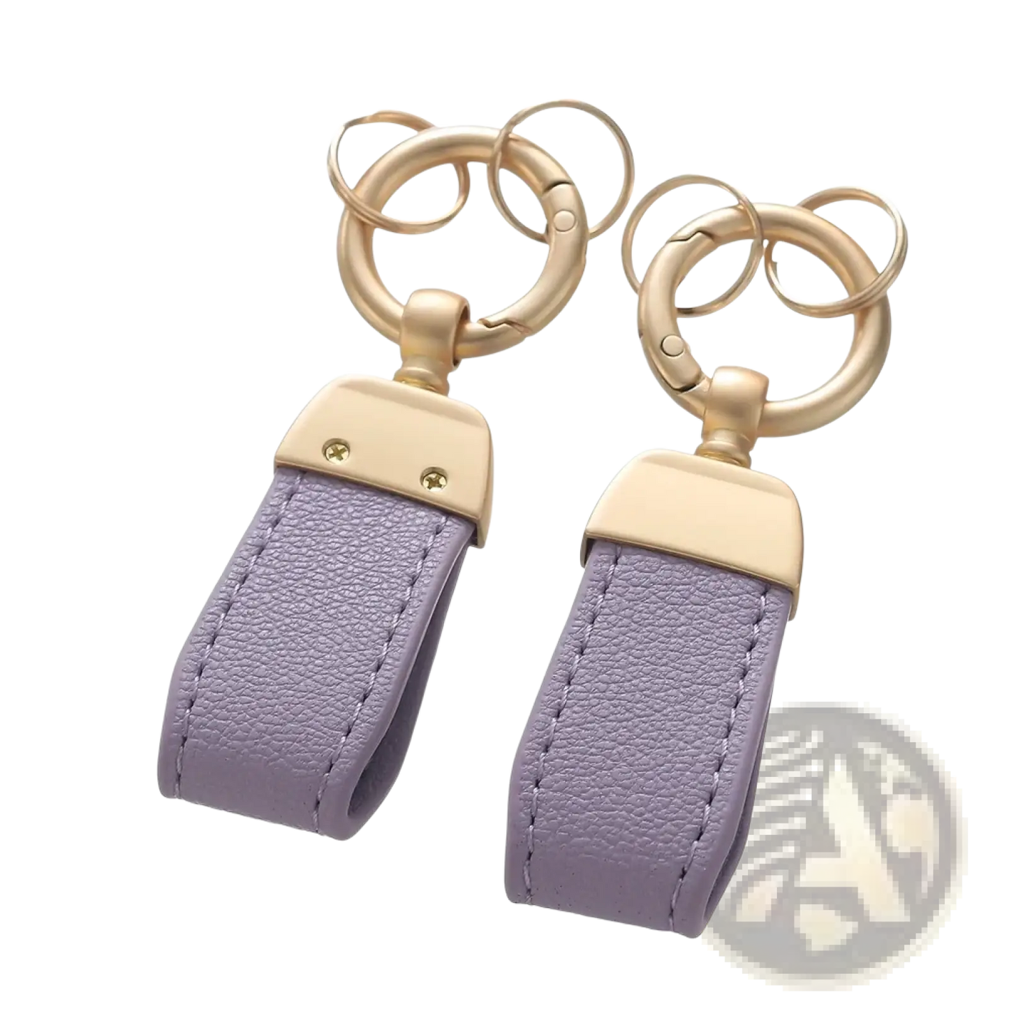 French Sheepskin Car Key Chain Women Men Delicate Leather Pendant High-end Keychain Lovely Leather Rope Key Holder Accessories