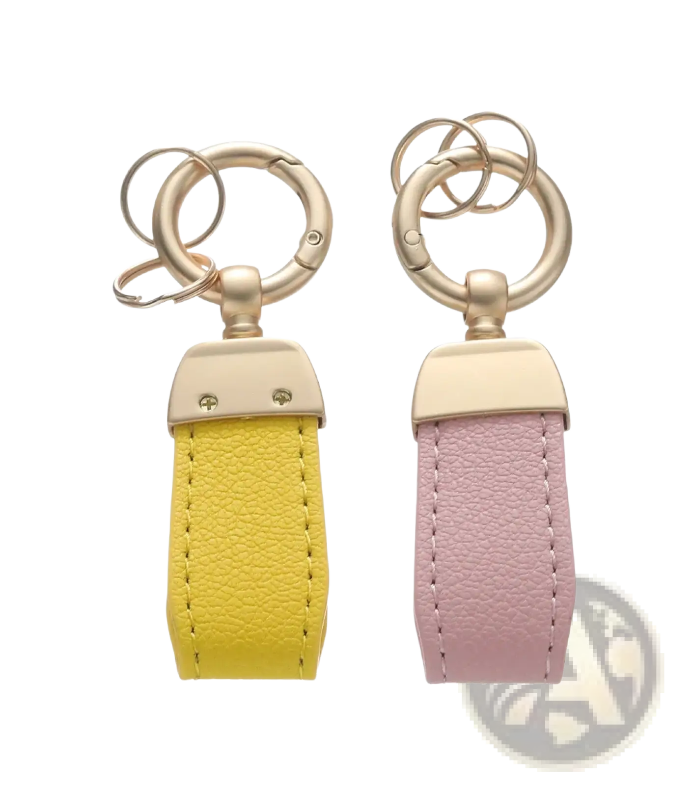 French Sheepskin Car Key Chain Women Men Delicate Leather Pendant High-end Keychain Lovely Leather Rope Key Holder Accessories