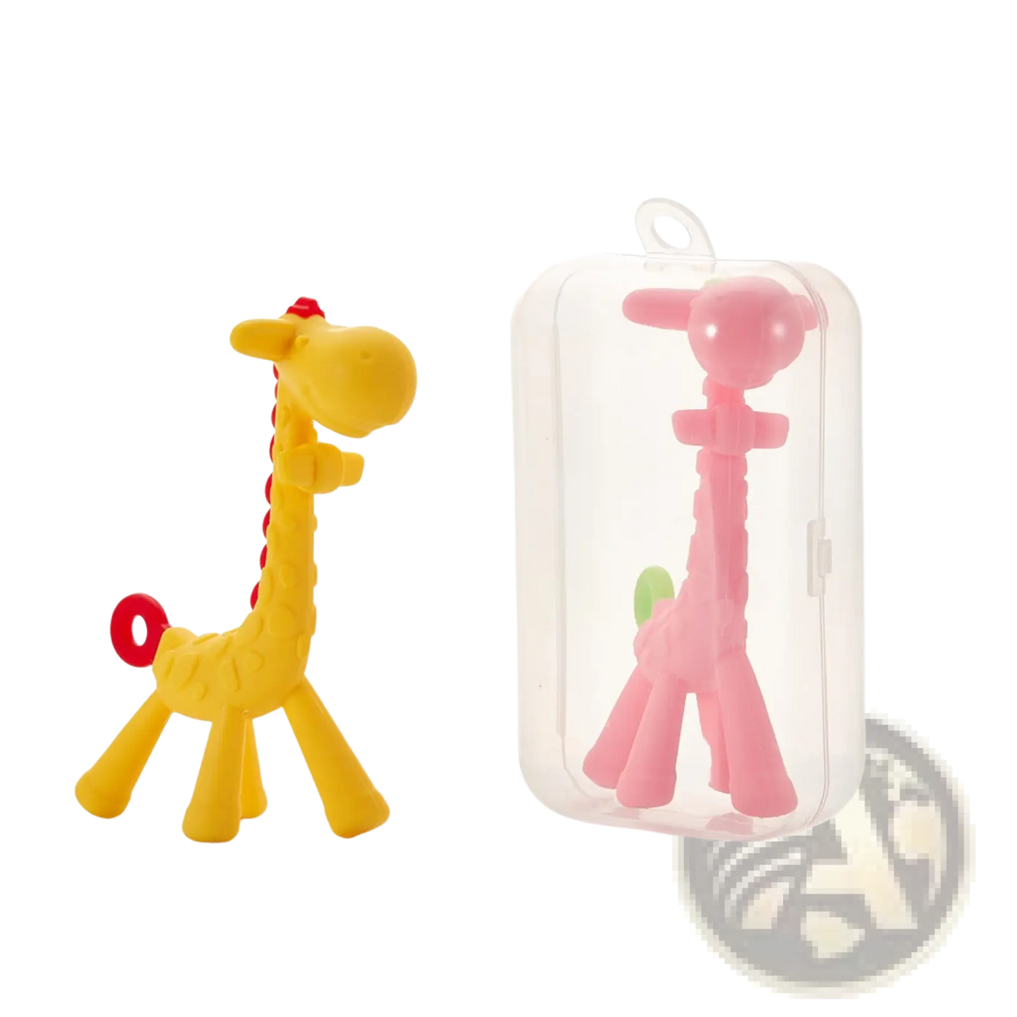 Giraffe Baby Teether Silicone Molar Toy for Gums