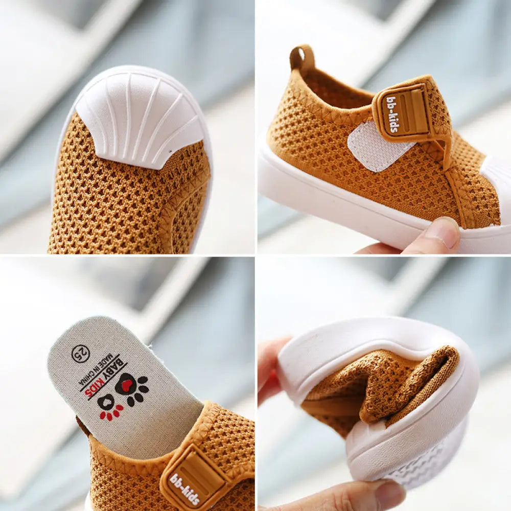 Breathable Mesh Slip on Sneakers for Toddlers and Kids