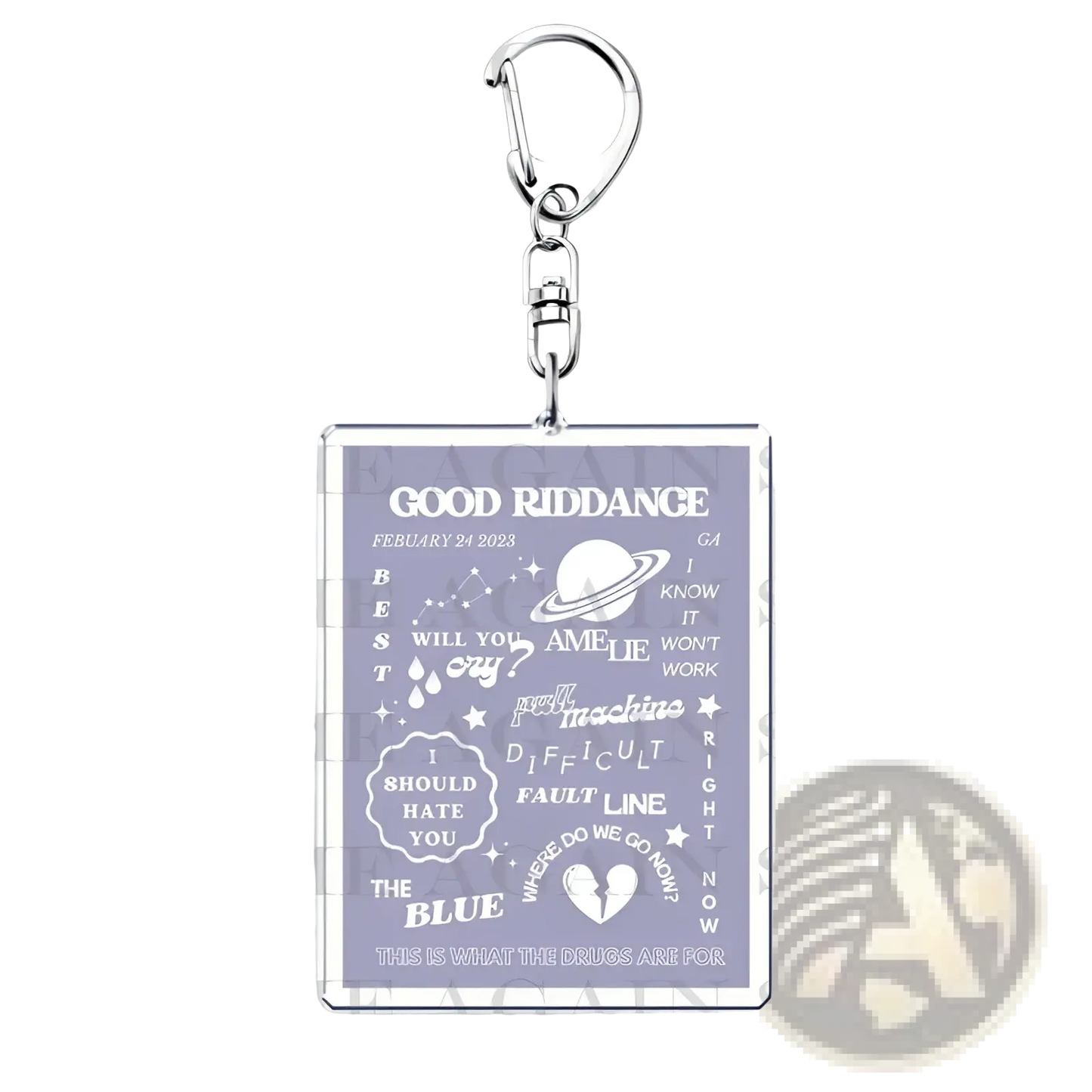 Gracie Abrams Acrylic Keychain Anime Fan Gift