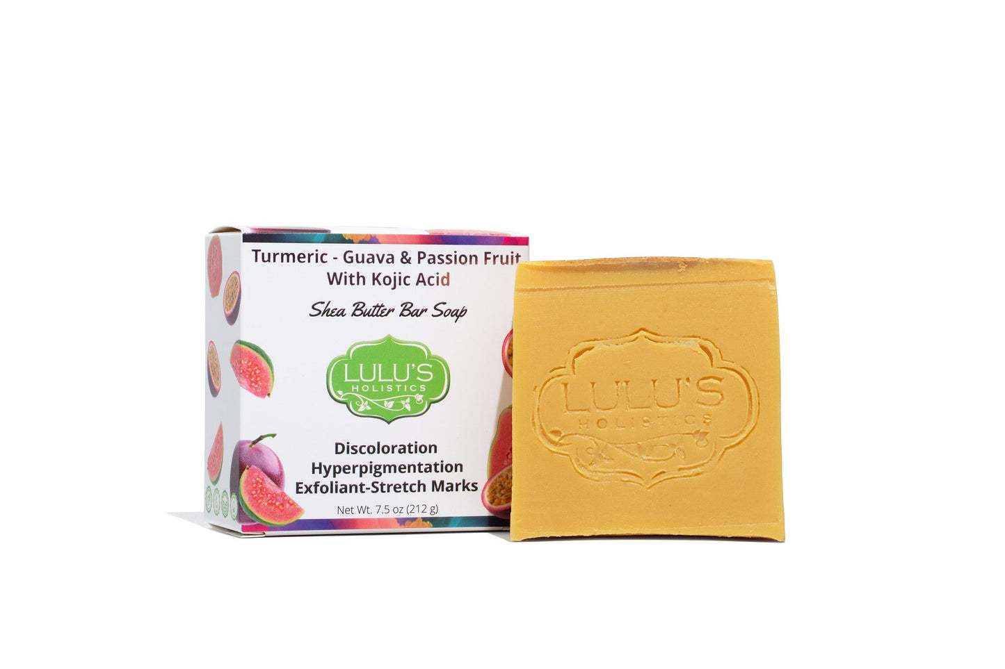 Guava Passionfruit Turmeric Kojic Shea Butter Bar Soap – Target Uneven Tone & Glow