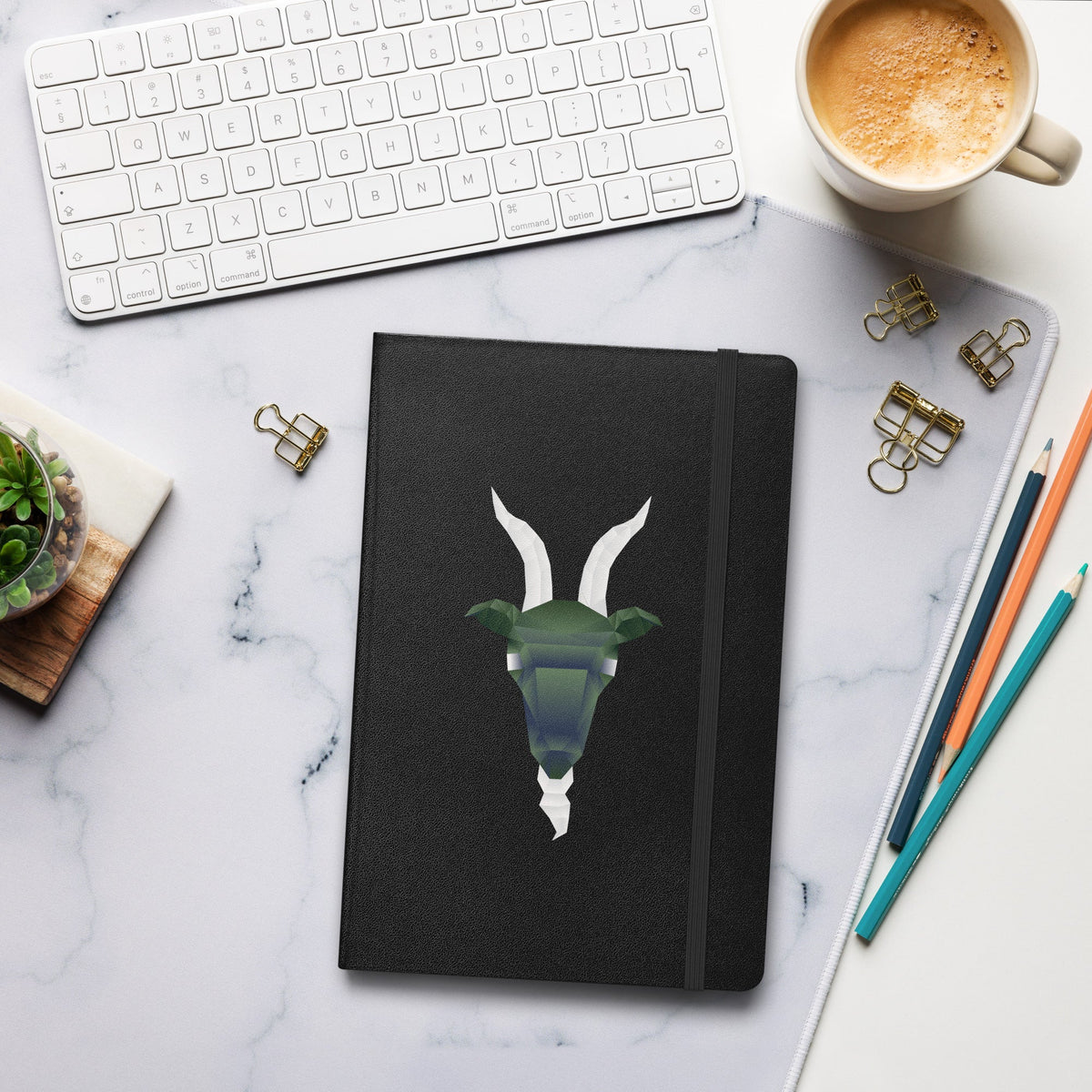 Capricorn Hardcover-bound Notebook