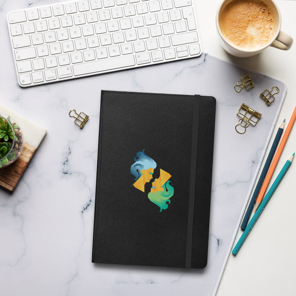 Gemini Hardcover-bound Notebook