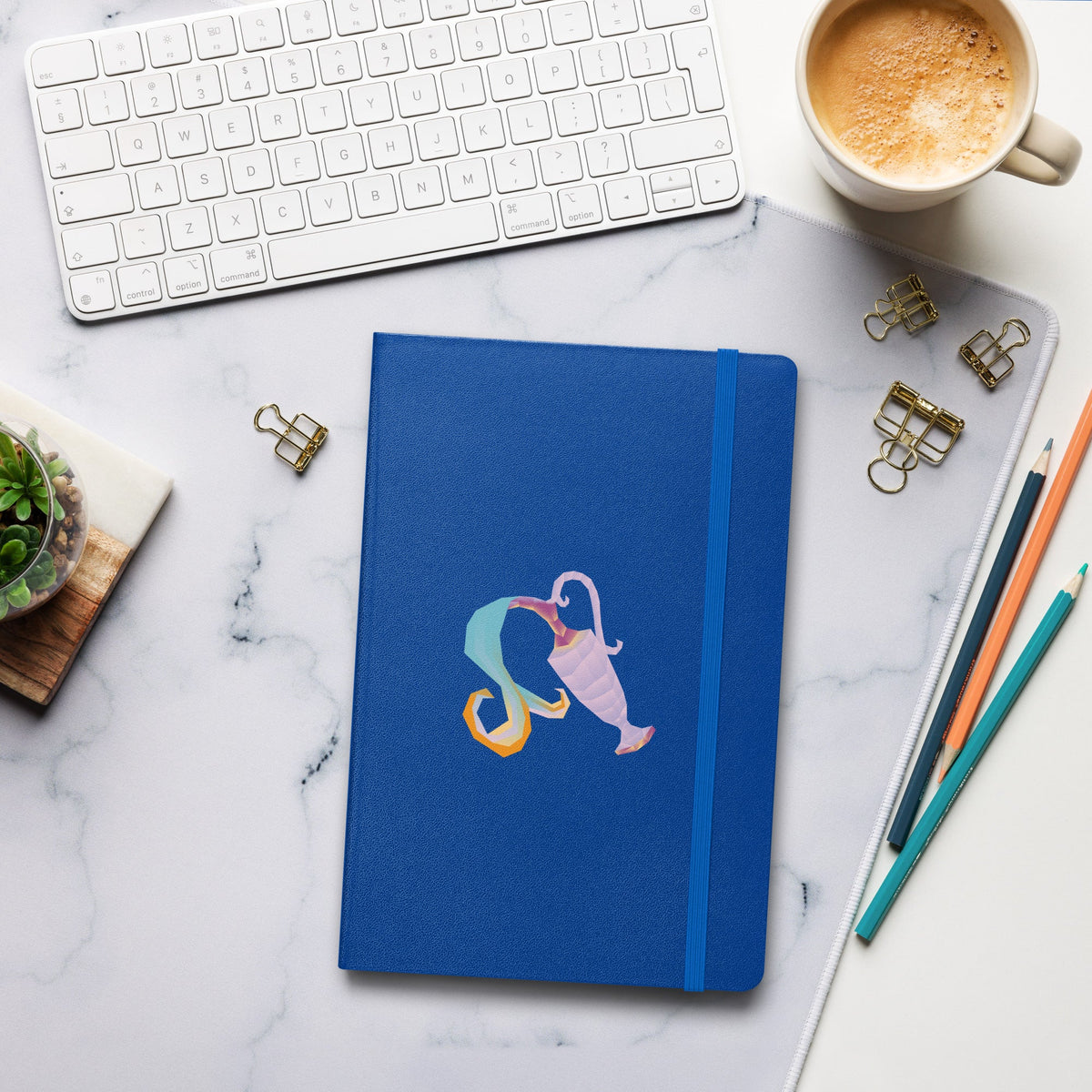Aquarius Hardcover-bound Notebook