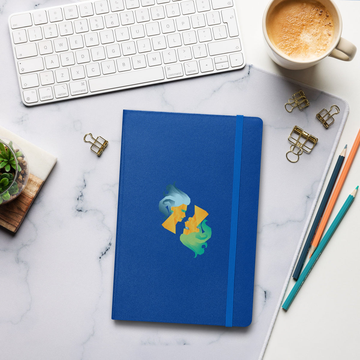 Gemini Hardcover-bound Notebook