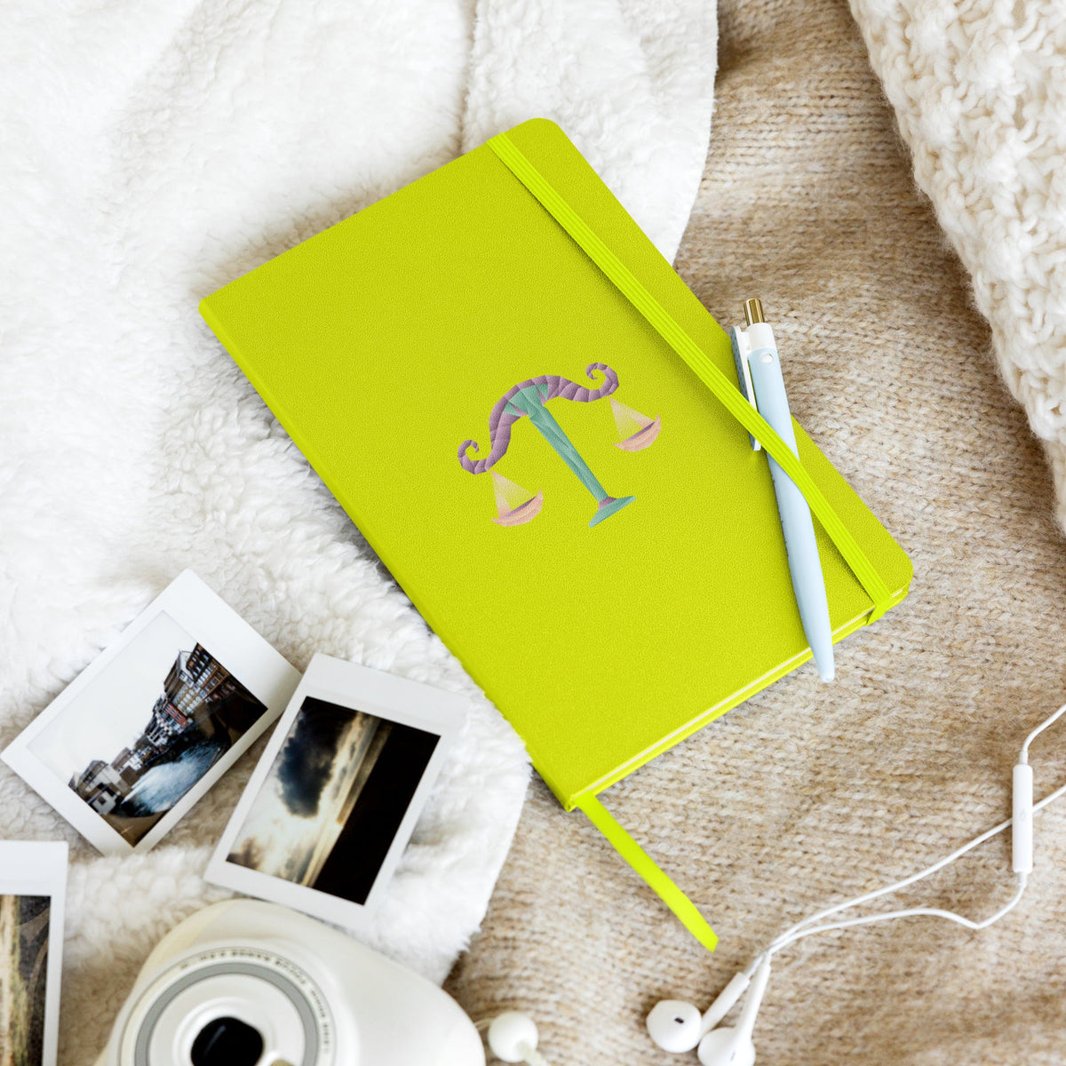 Libra Hardcover-bound Notebook
