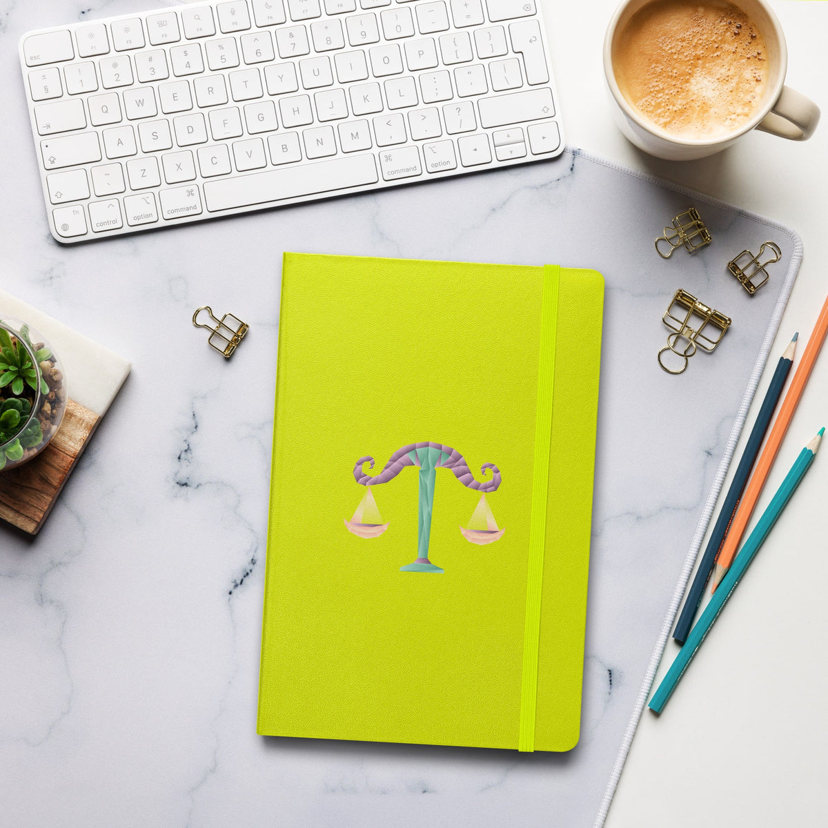 Libra Hardcover-bound Notebook
