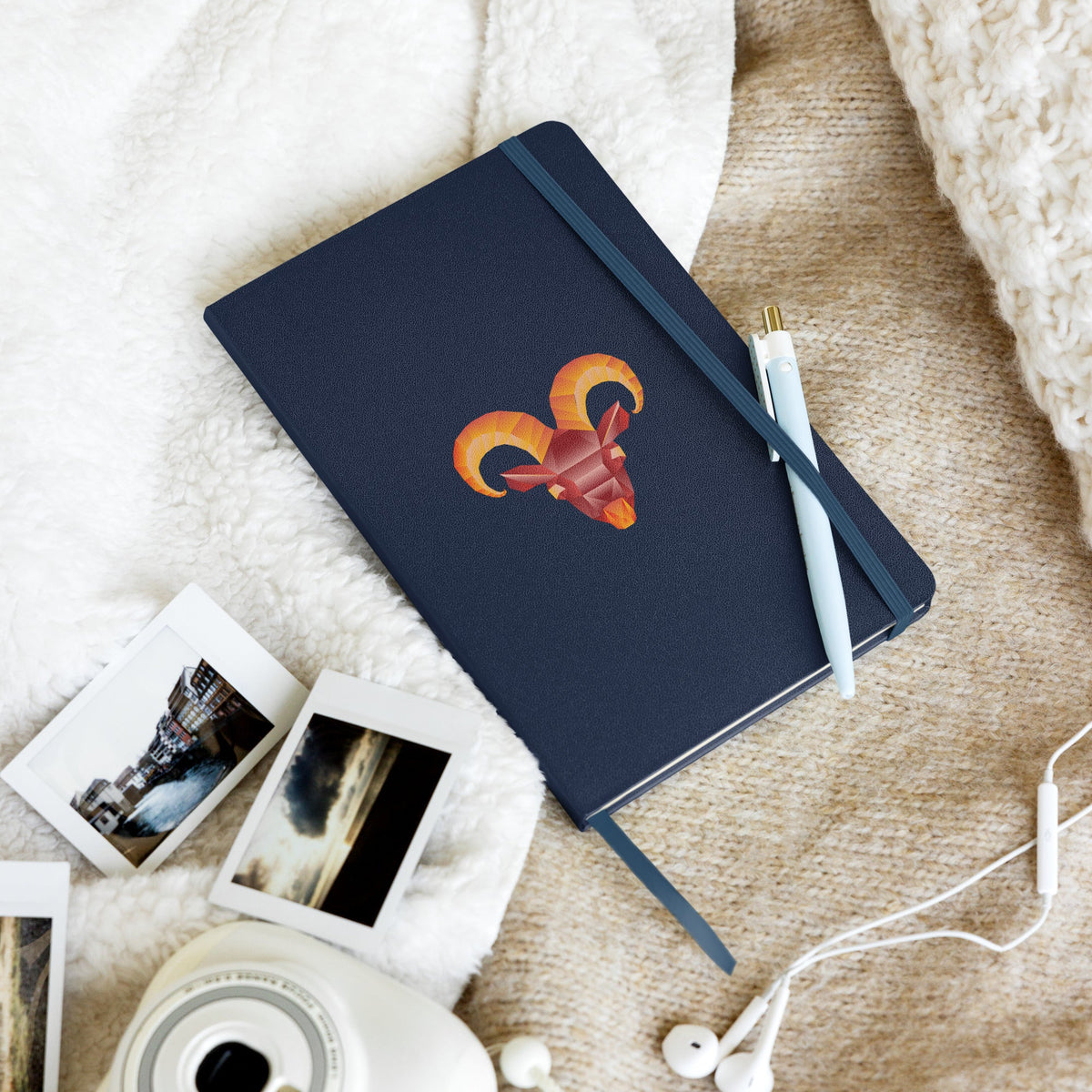 Aries Hardcover-bound Notebook