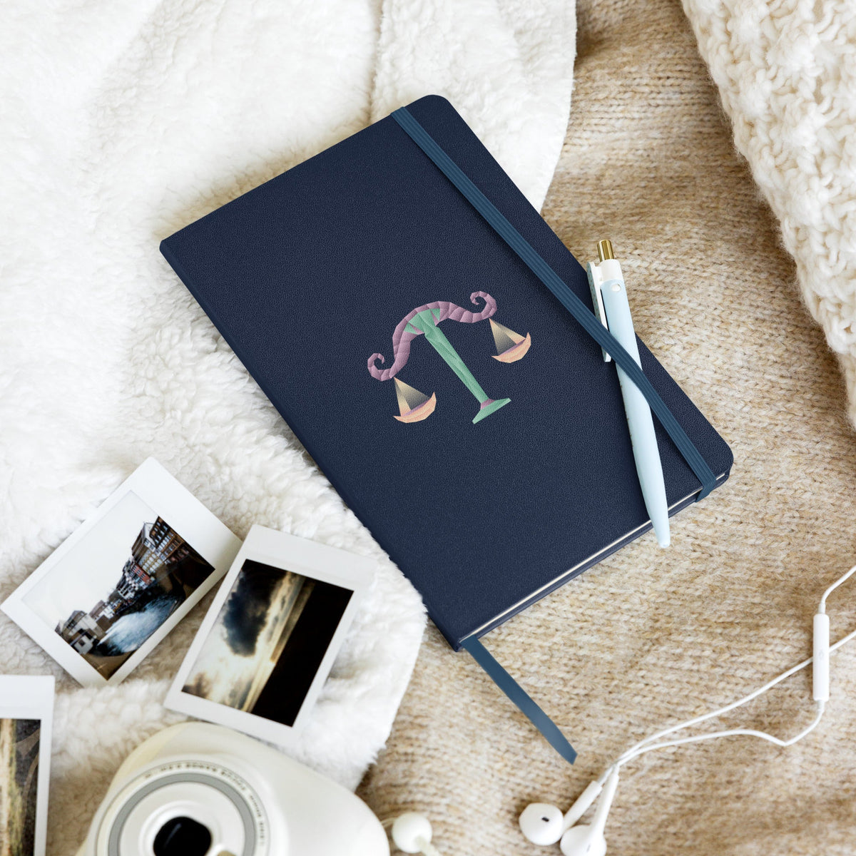 Libra Hardcover-bound Notebook