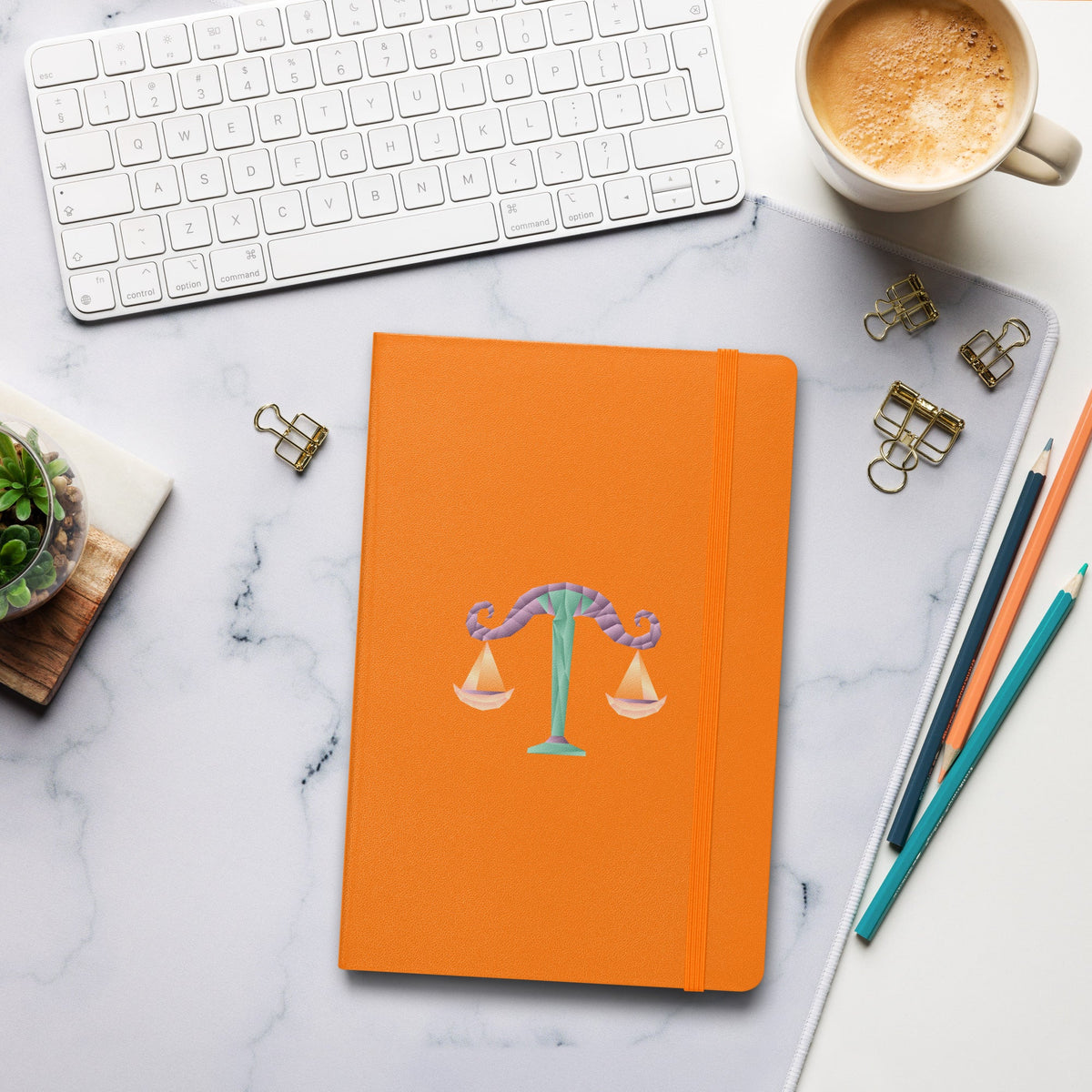 Libra Hardcover-bound Notebook