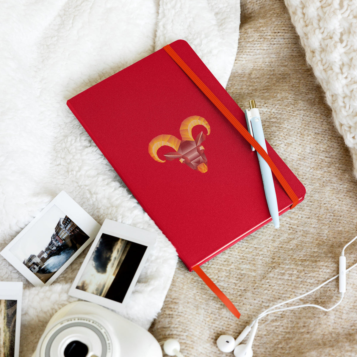 Aries Hardcover-bound Notebook