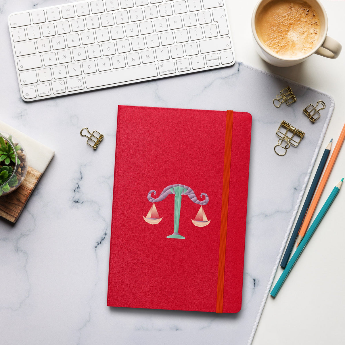 Libra Hardcover-bound Notebook