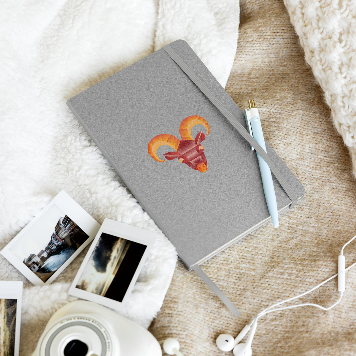 Aries Hardcover-bound Notebook