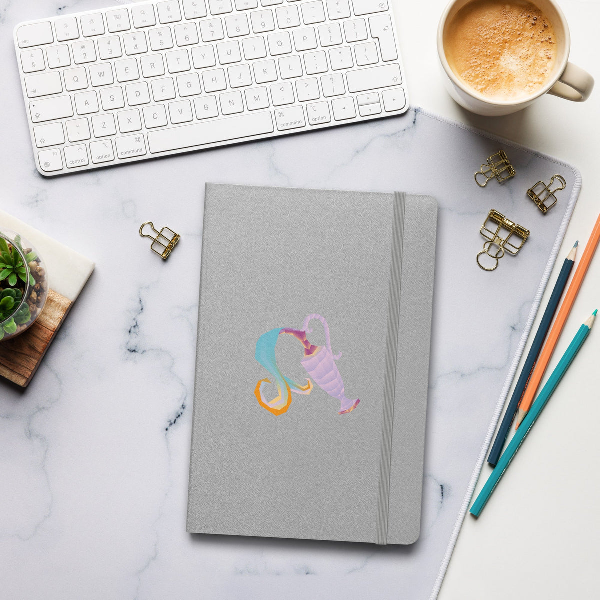 Aquarius Hardcover-bound Notebook