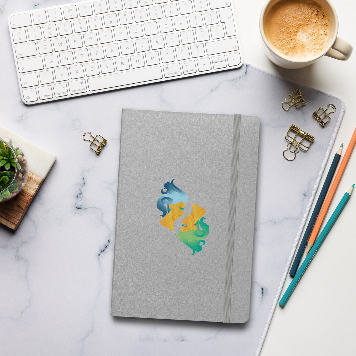 Gemini Hardcover-bound Notebook