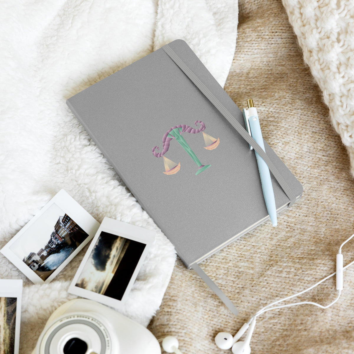 Libra Hardcover-bound Notebook