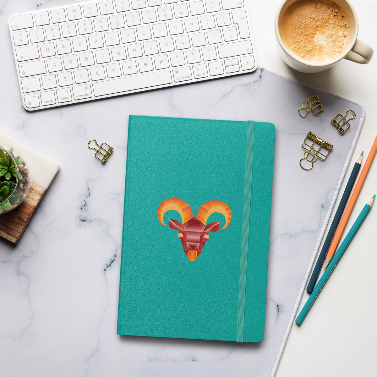 Aries Hardcover-bound Notebook