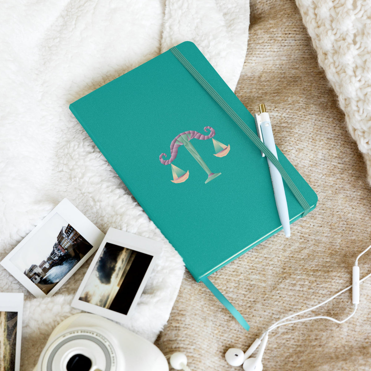 Libra Hardcover-bound Notebook