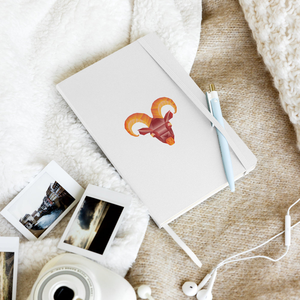 Aries Hardcover-bound Notebook