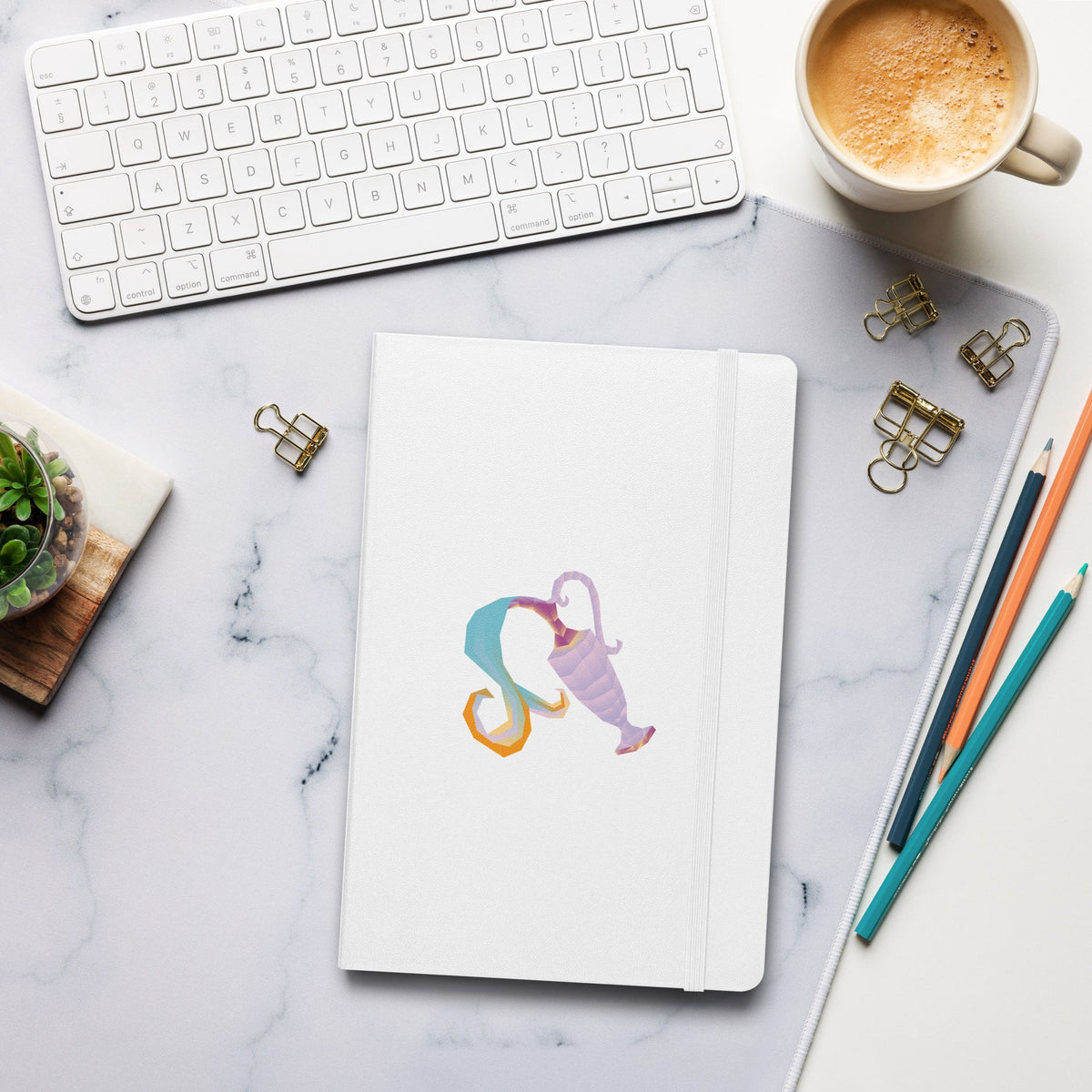 Aquarius Hardcover-bound Notebook