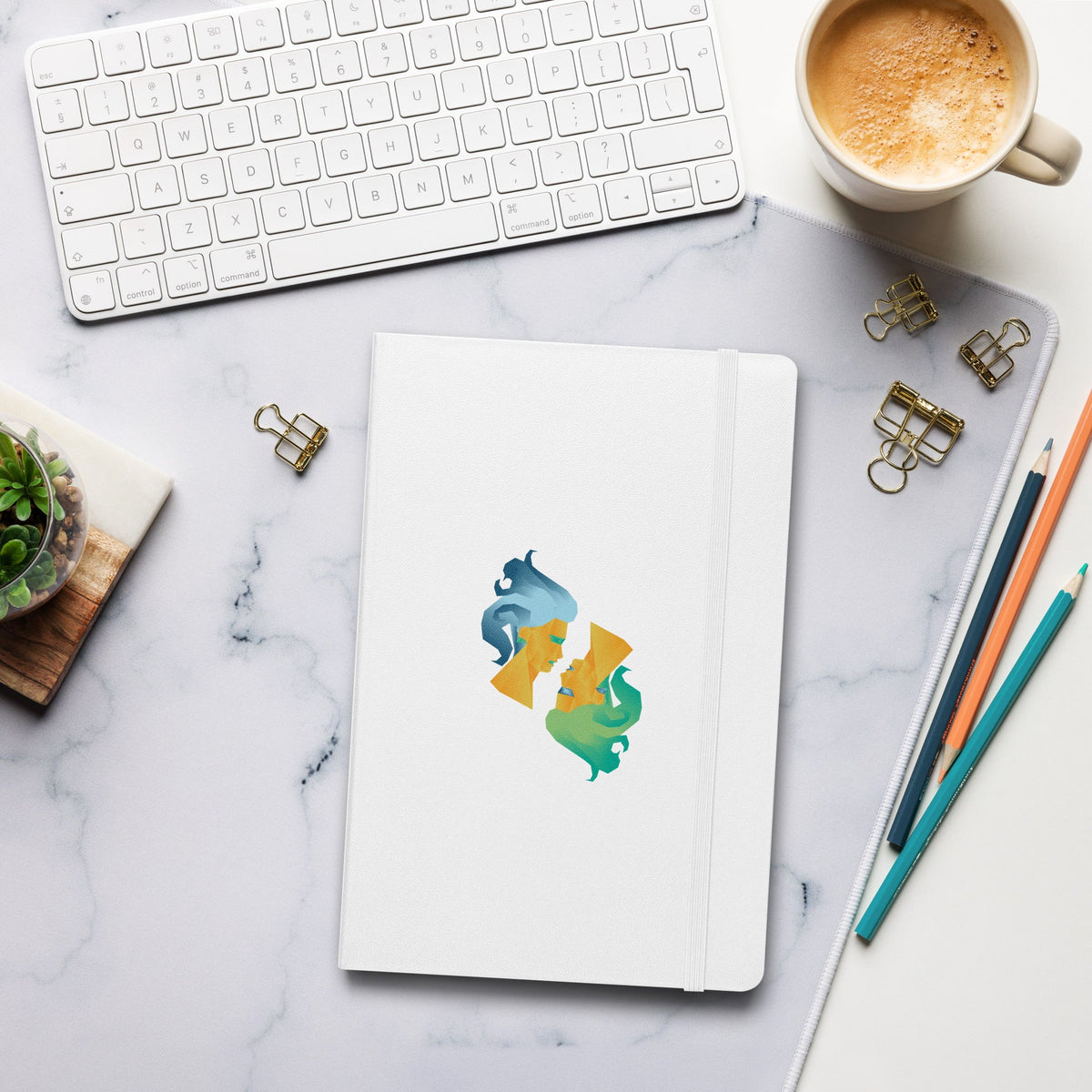 Gemini Hardcover-bound Notebook