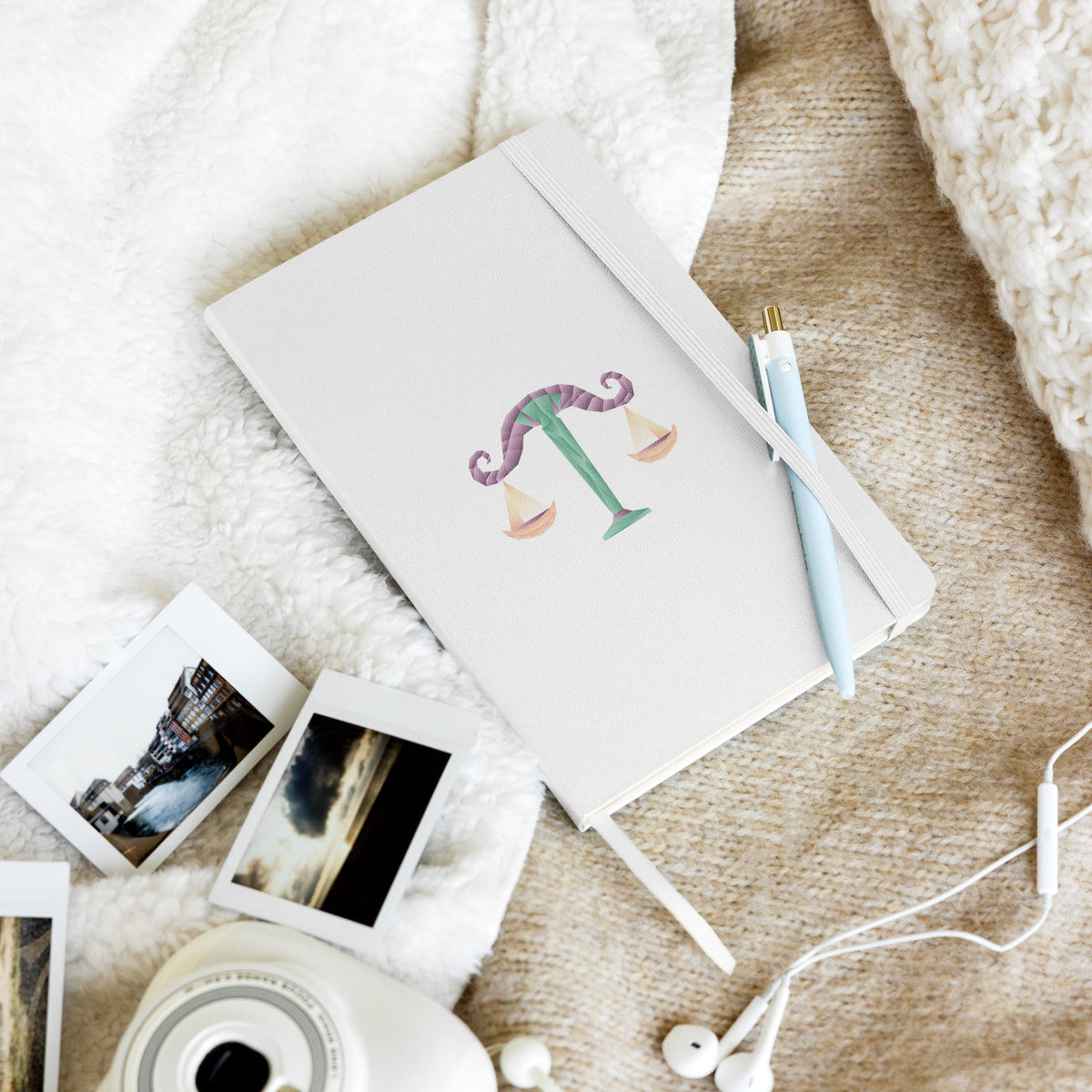 Libra Hardcover-bound Notebook