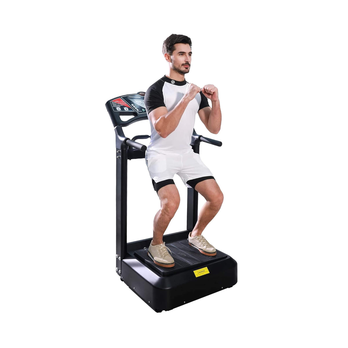 Heavy-Duty 400LBS Whole Body Vibration Plate Workout Machine (SAK57390)