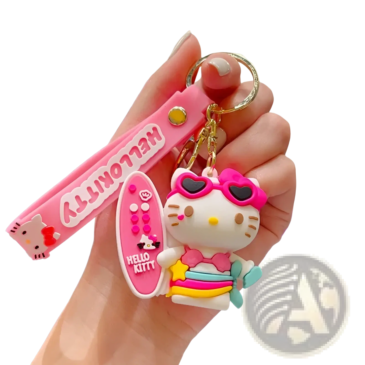 Hello Kitty Cartoon Keychain Anime Bag Charm