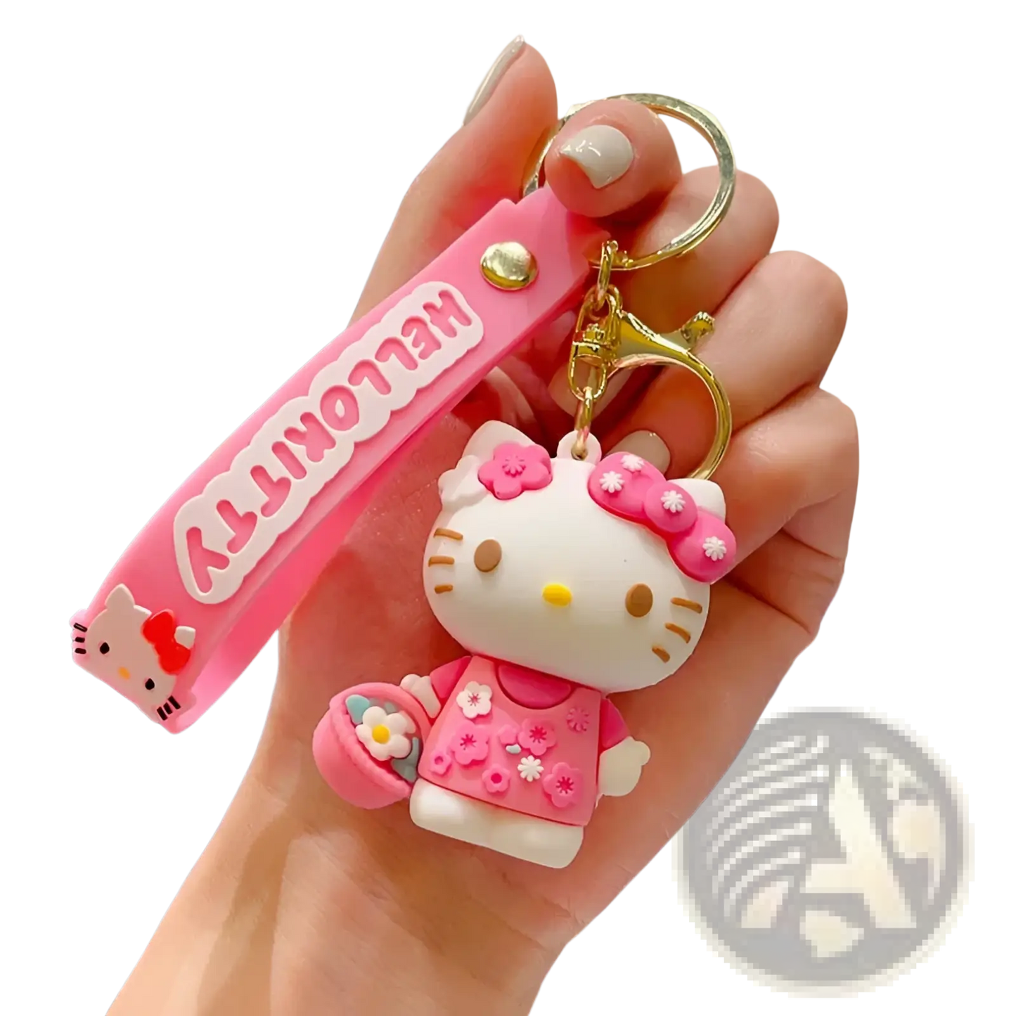 Hello Kitty Cartoon Keychain Anime Bag Charm