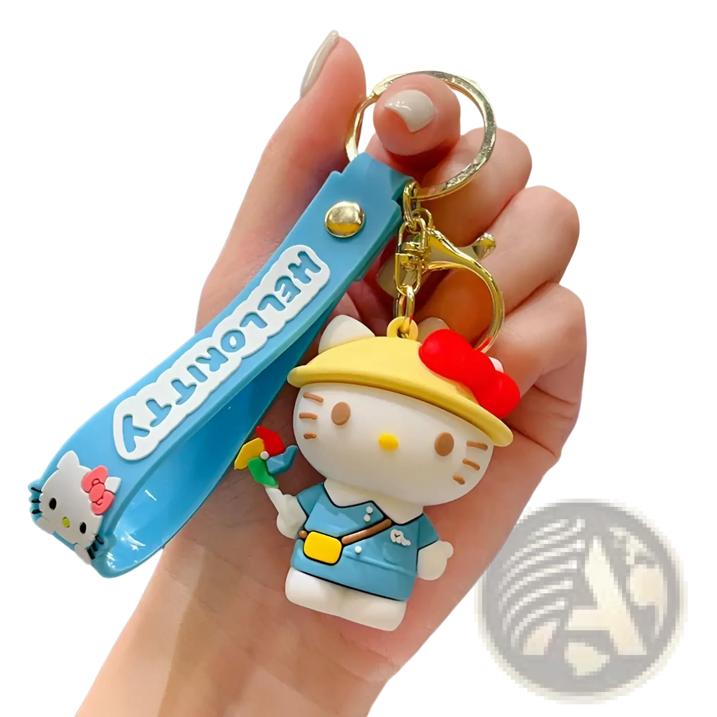 Hello Kitty Cartoon Keychain Anime Bag Charm