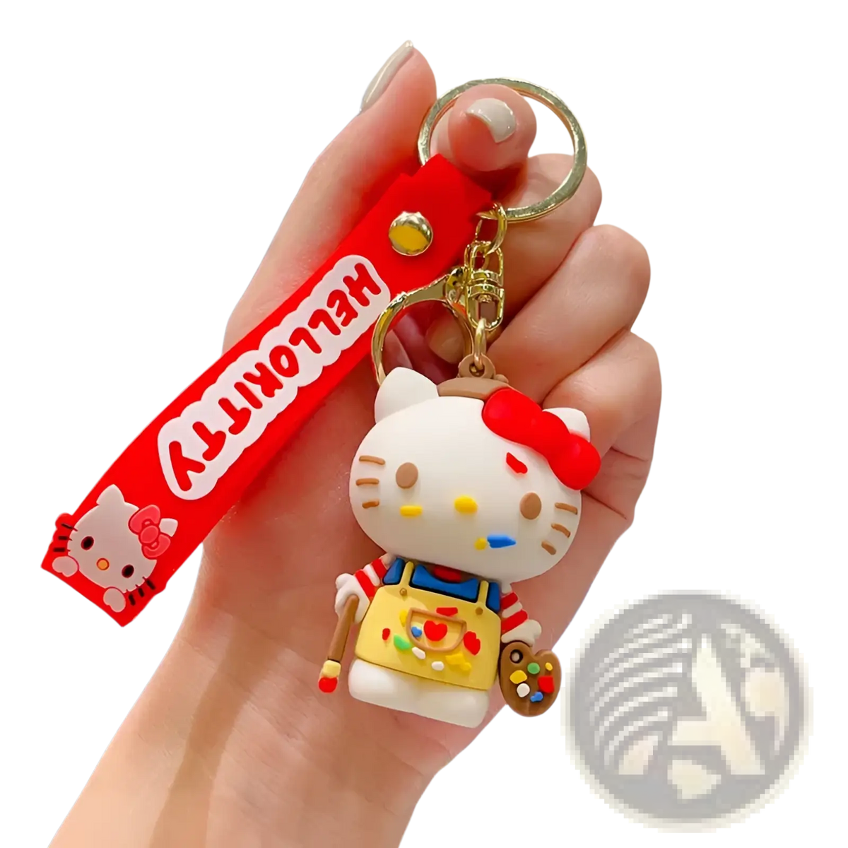 Hello Kitty Cartoon Keychain Anime Bag Charm