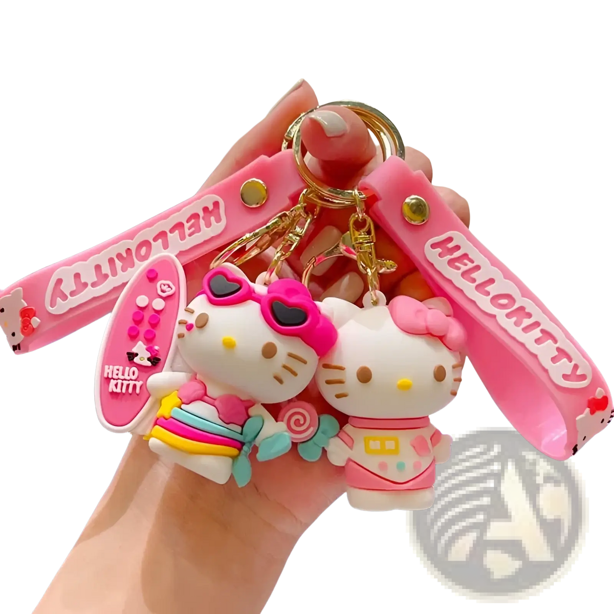 Hello Kitty Cartoon Keychain Anime Bag Charm