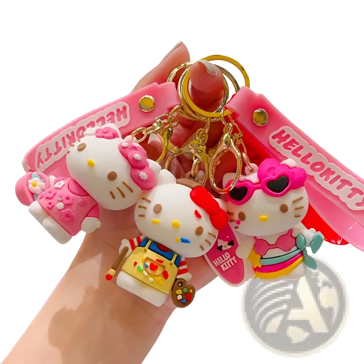 Hello Kitty Cartoon Keychain Anime Bag Charm