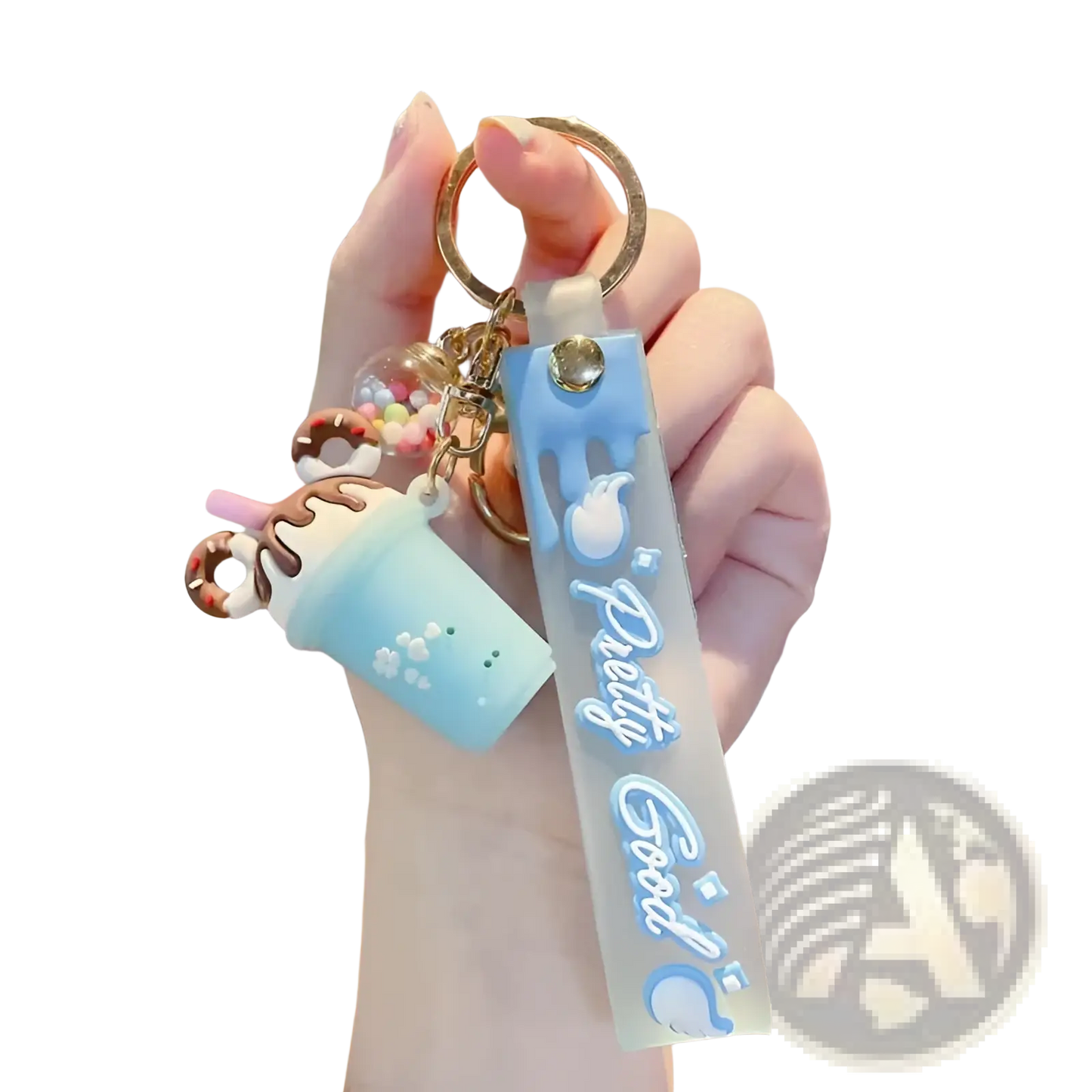 Ice Cream Keychain Personalized Pvc Hanger