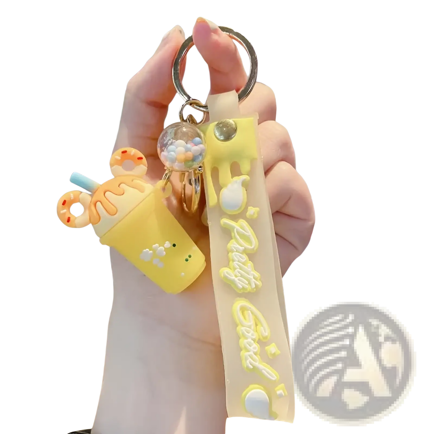Ice Cream Keychain Personalized Pvc Hanger