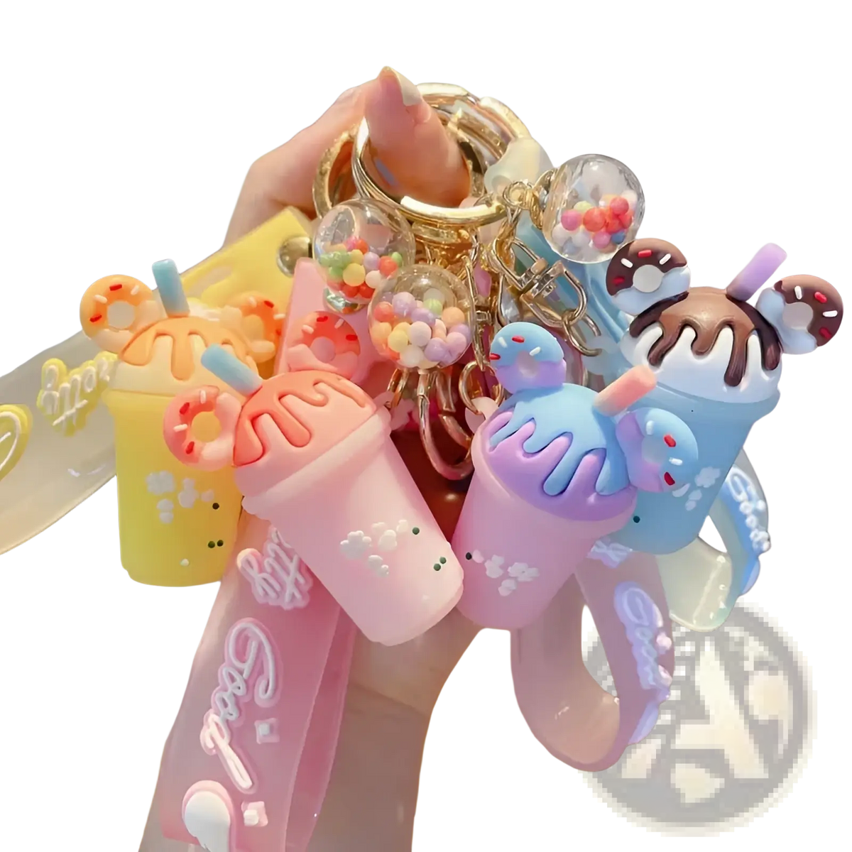 Ice Cream Keychain Personalized Pvc Hanger