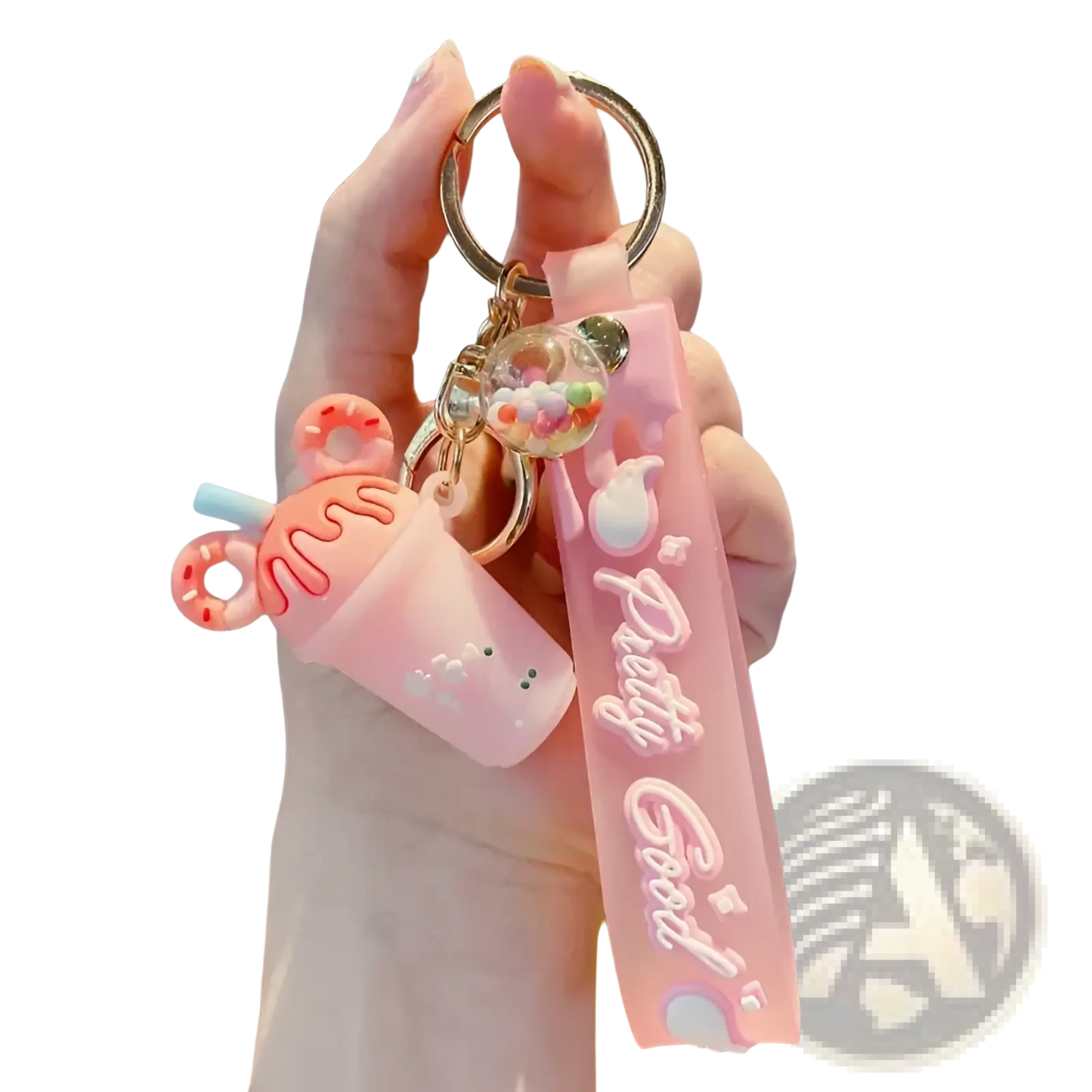 Ice Cream Keychain Personalized Pvc Hanger