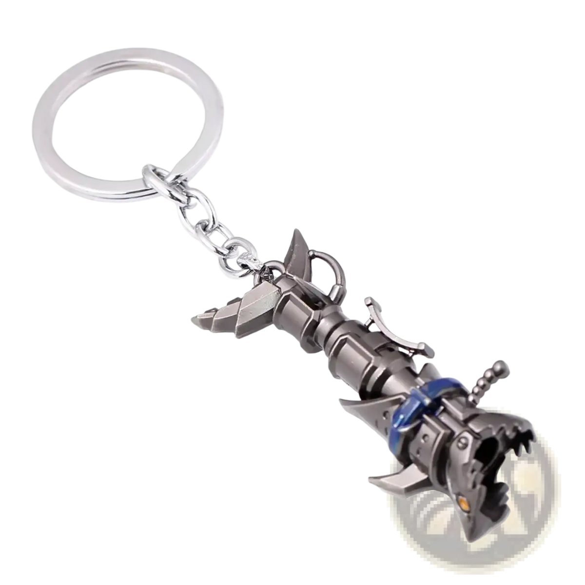 Jinx Cannon Anime Keychain Metal Gaming Pendant