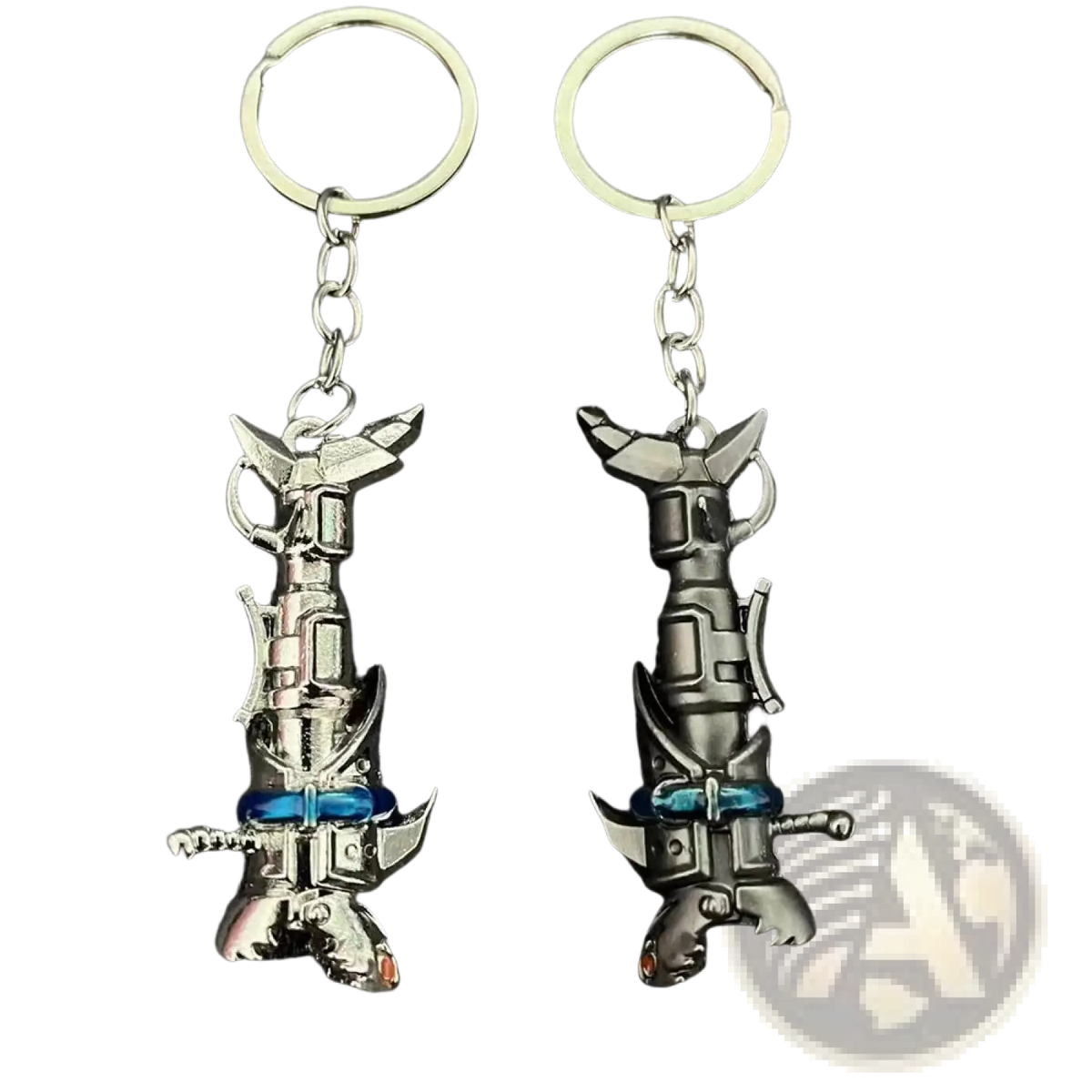 Jinx Cannon Anime Keychain Metal Gaming Pendant