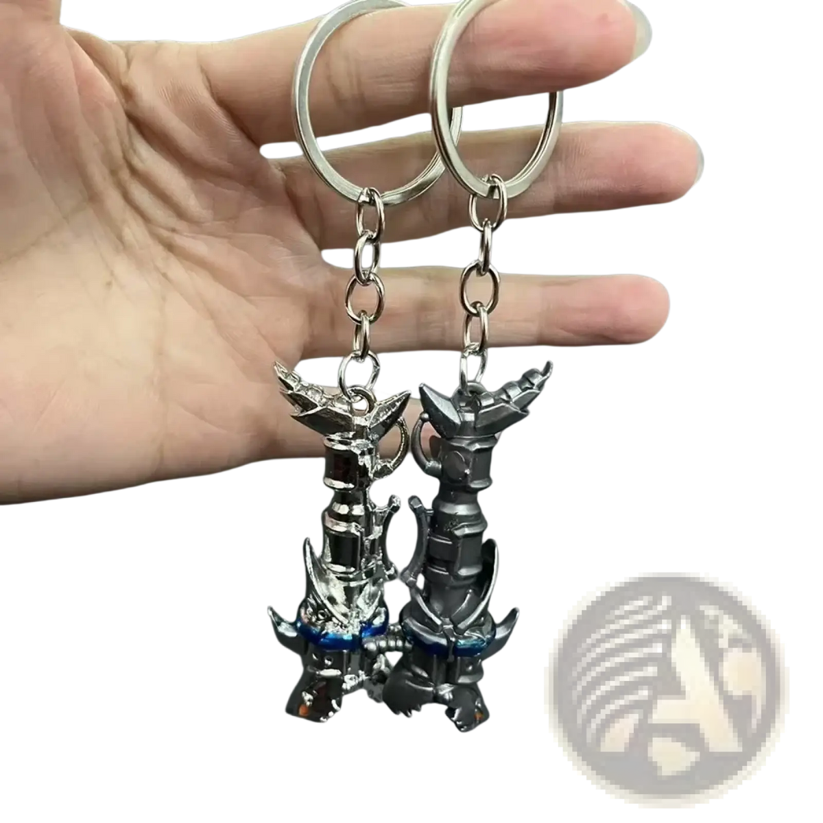 Jinx Cannon Anime Keychain Metal Gaming Pendant