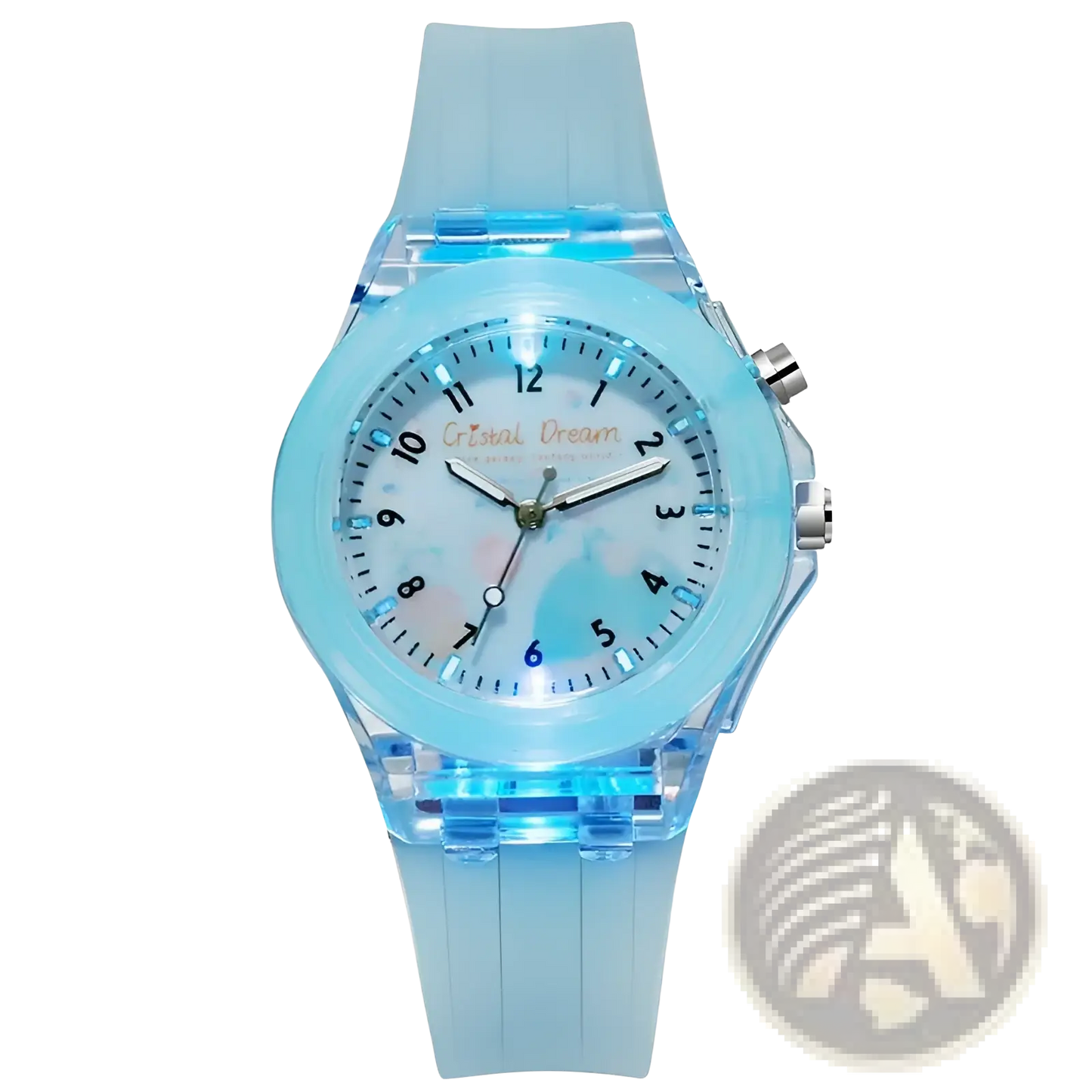 Kids Glowing Led Silicone Sports Watch