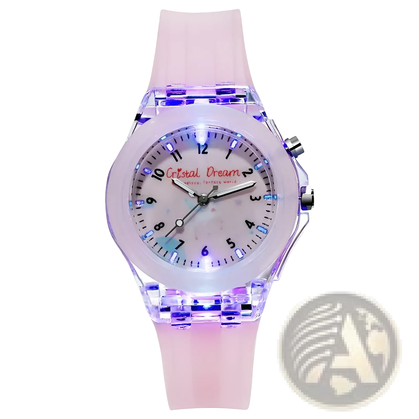 Kids Glowing Led Silicone Sports Watch